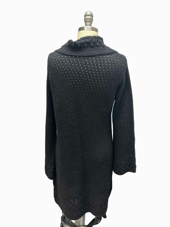 WORTH 100% CASHMERE SWEATER LONG CARDIGAN SIZE: S