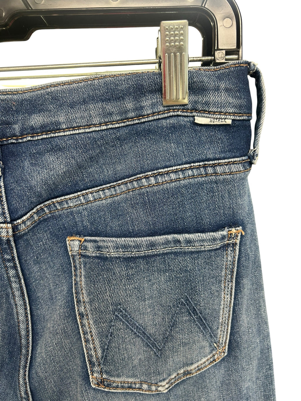 MOTHER THE DOUBLE DAZZLER IN LBO BEYOND THE SKY JEANS SIZE 30