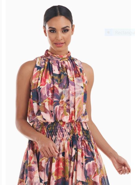 NWT KAY UNGER SERRAPHINA SHEER CHIFFON GOWN 5518072 SIZE 14