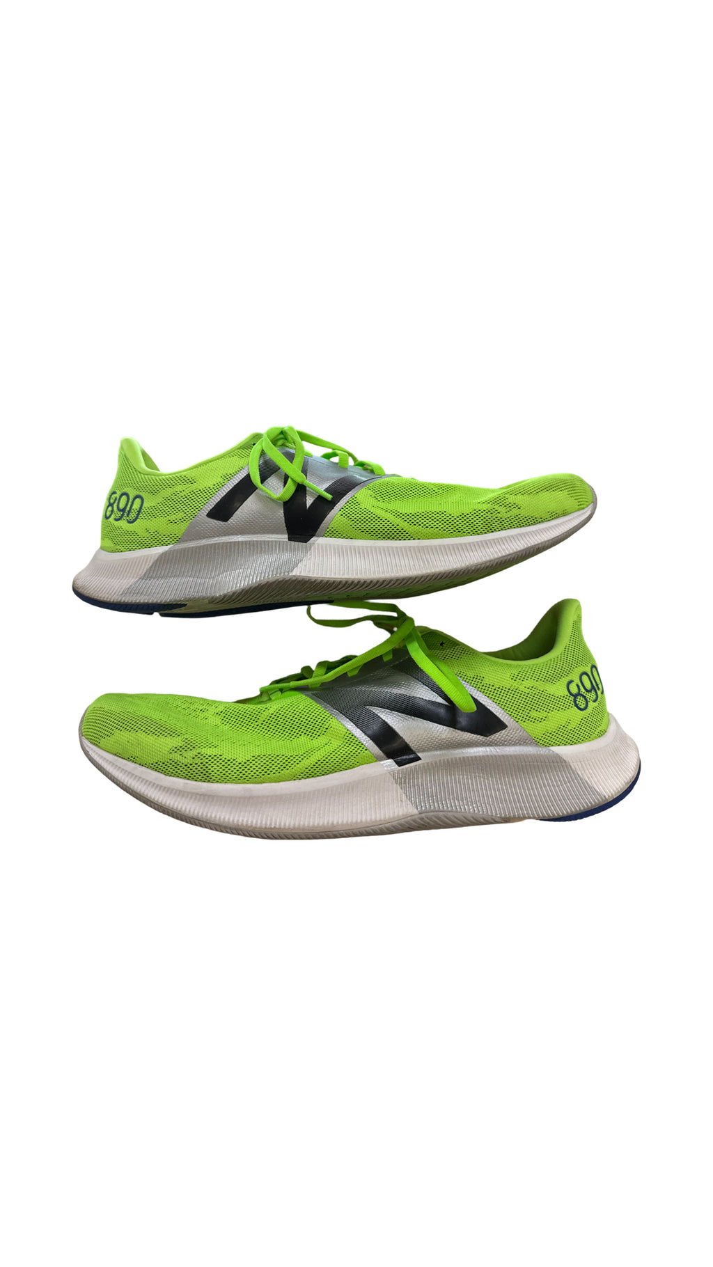 NEW BALANCE FUELCELL 890 SNEAKER SIZE 14 NEON GREEN