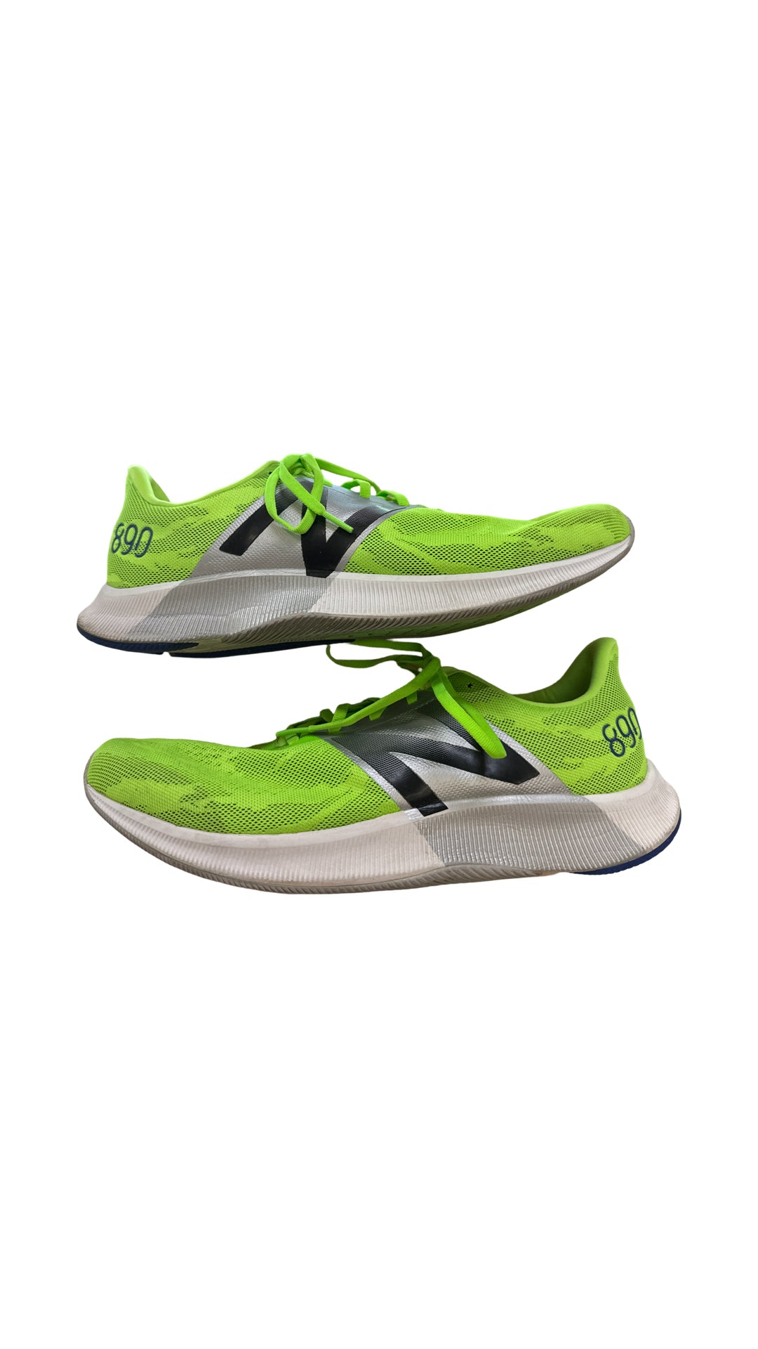 NEW BALANCE FUELCELL 890 SNEAKER SIZE 14 NEON GREEN