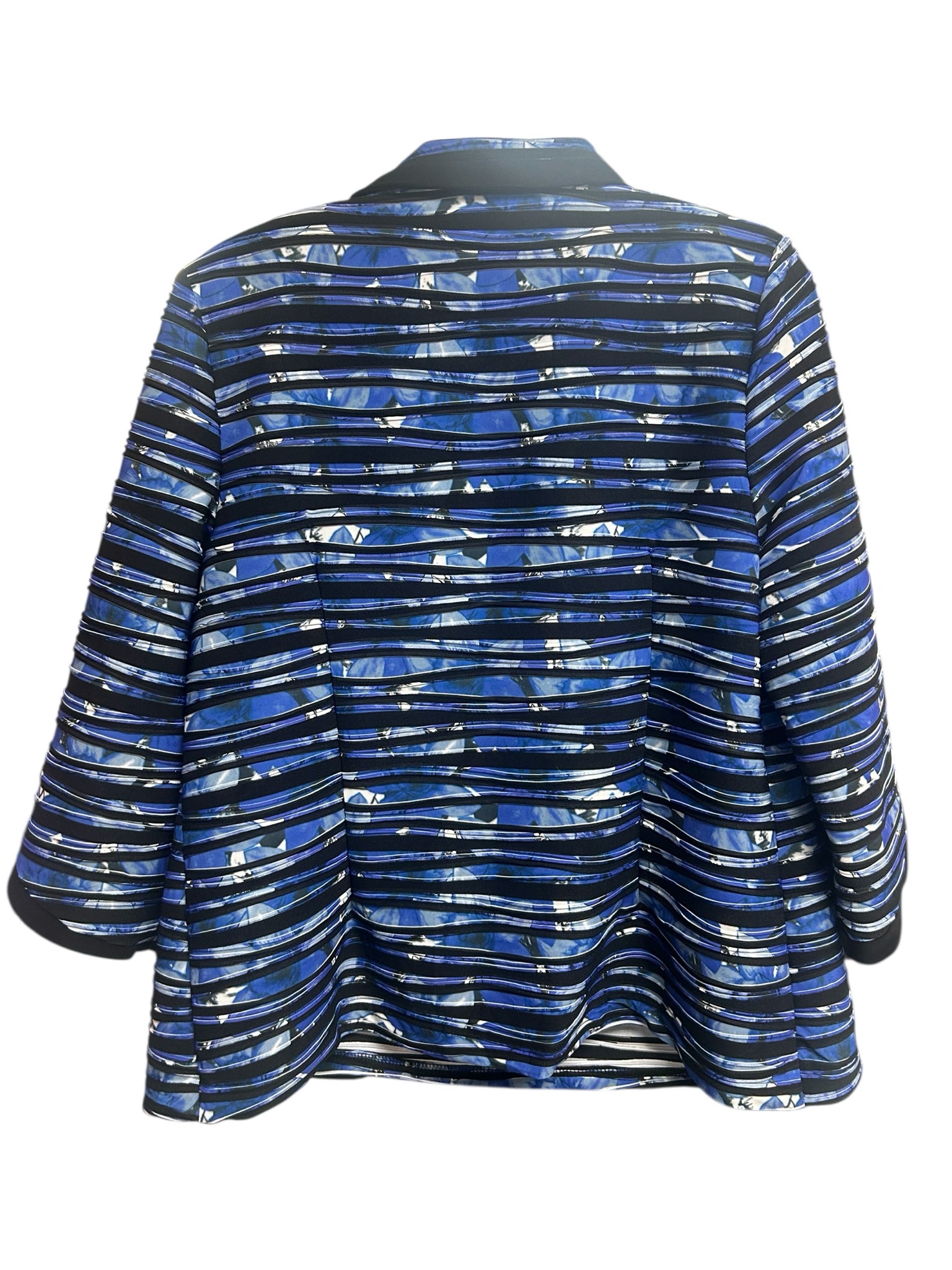 JOSEPH RIBKOFF NWT WATERCOLOR PRINT SHELL/JACKET MIDI SKIRT SET SIZE 14