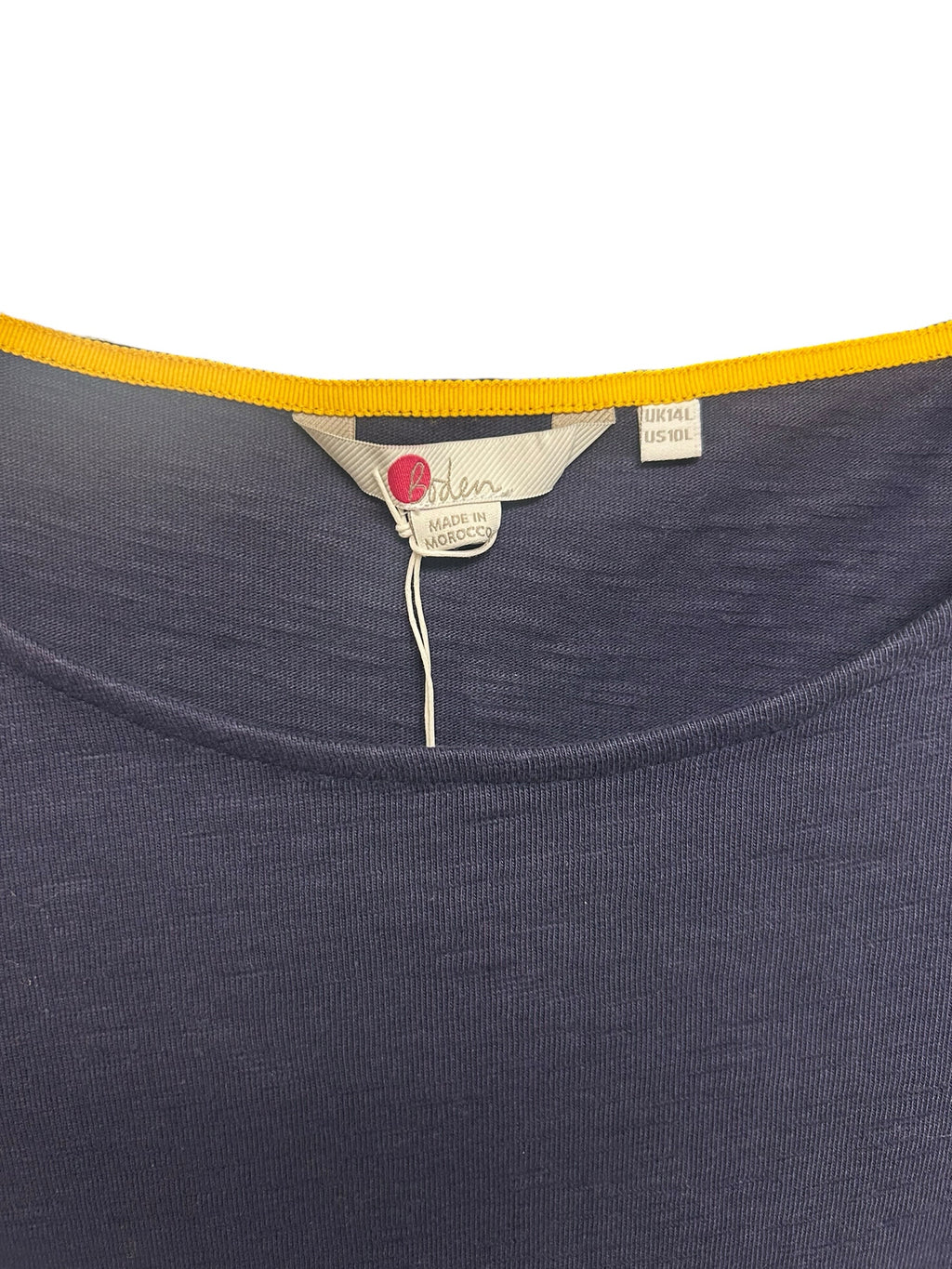 NWT BODEN PHOEBE NAVY JERSEY TSHIRT DRESS SIZE 10 LONG - WEARHOUSE  CONSIGNMENT
