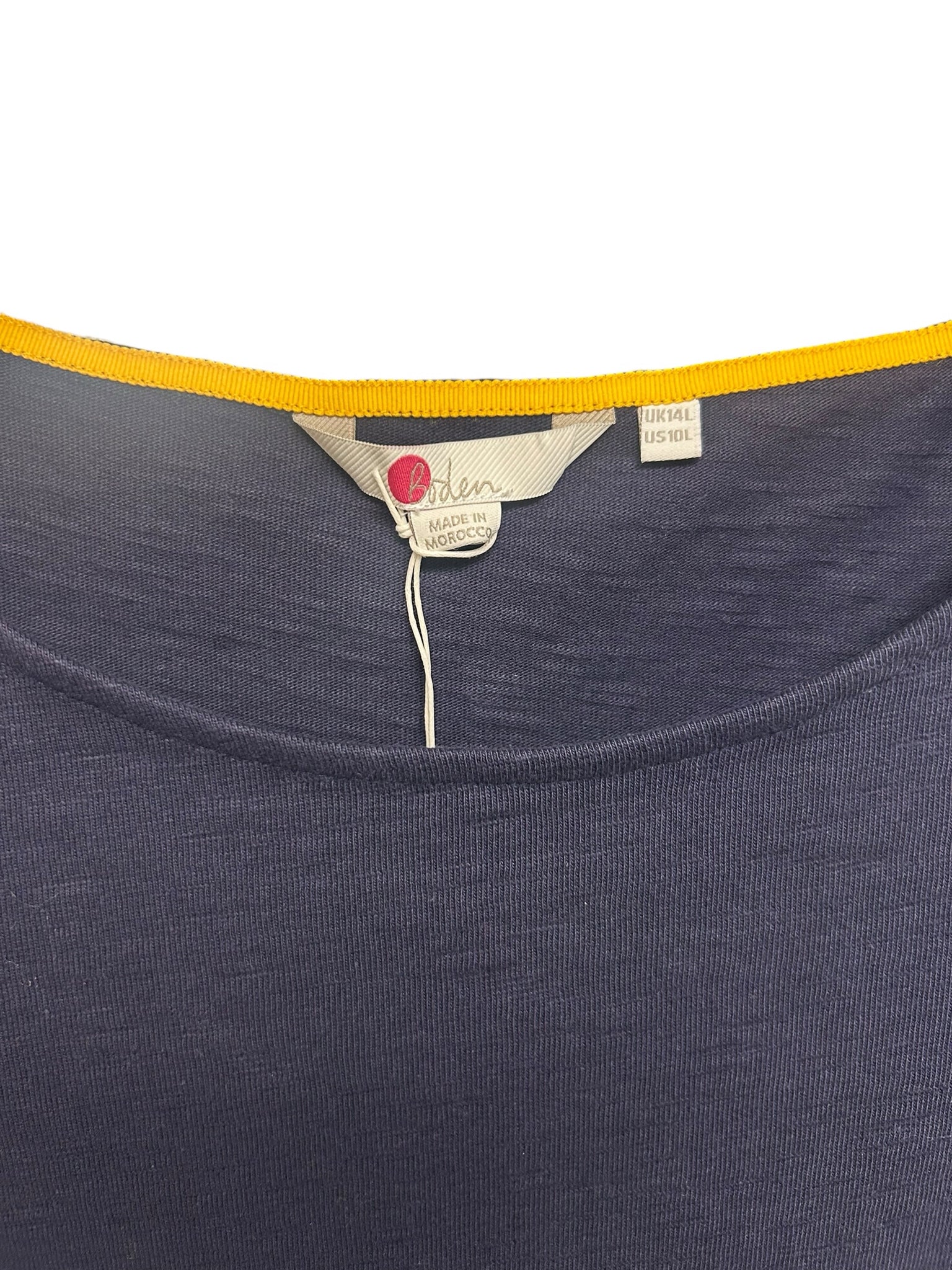 NWT BODEN PHOEBE NAVY JERSEY TSHIRT DRESS SIZE 10 LONG - WEARHOUSE  CONSIGNMENT