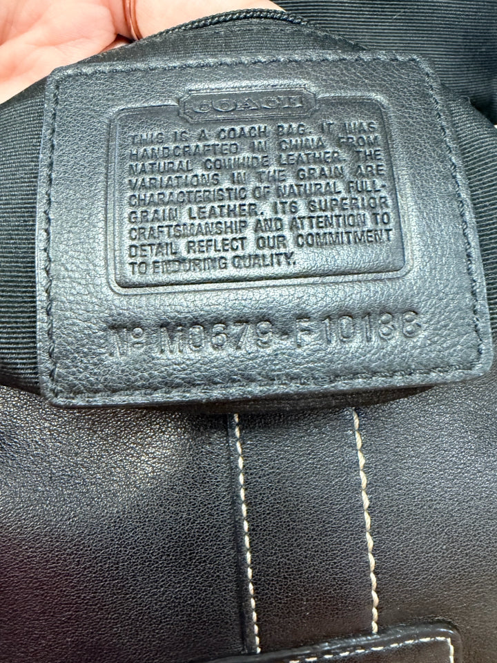COACH VINTAGE '90s/00s SOHO LEATHER SHOULDER MINI BAG F10188