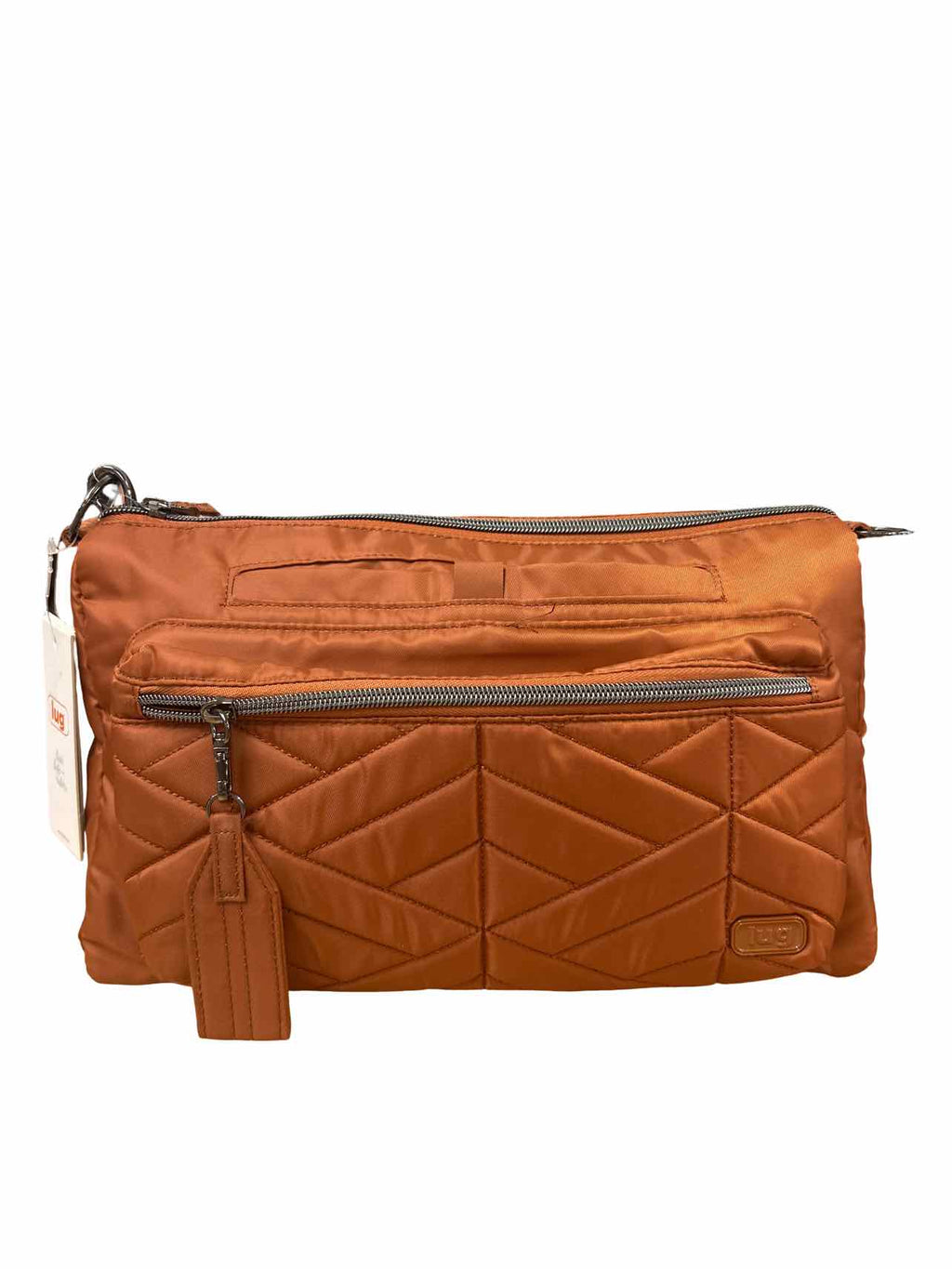 LUG NWT! STRETCH LE CROSSBODY IN COPPER BROWN