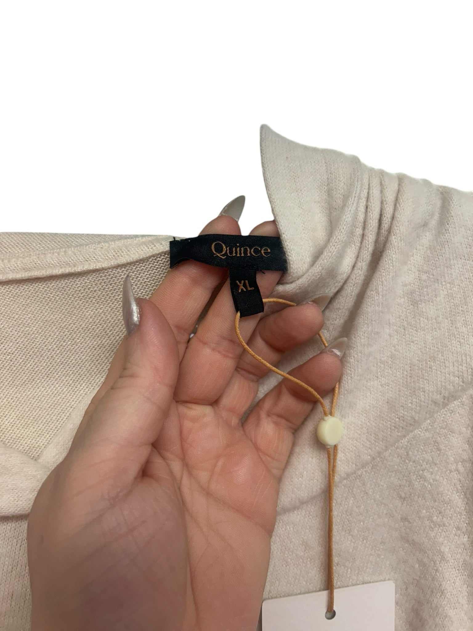 NWT QUINCE BRUSHED LOUNGE CROP HOODIE AND STRAIGHT LEG PULL ON PANTS SIZE XL