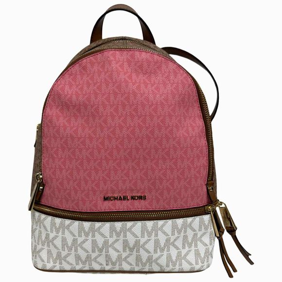 MICHAEL KORS NWT! RHEA MULTI-COLOR MEDIUM BACKPACK