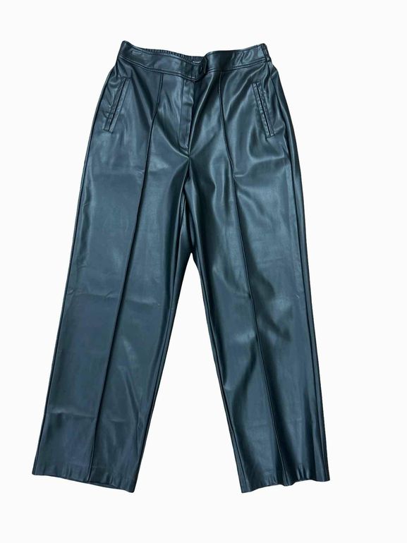 HALOGEN FAUX LEATHER TROUSER PANT SIZE: 12
