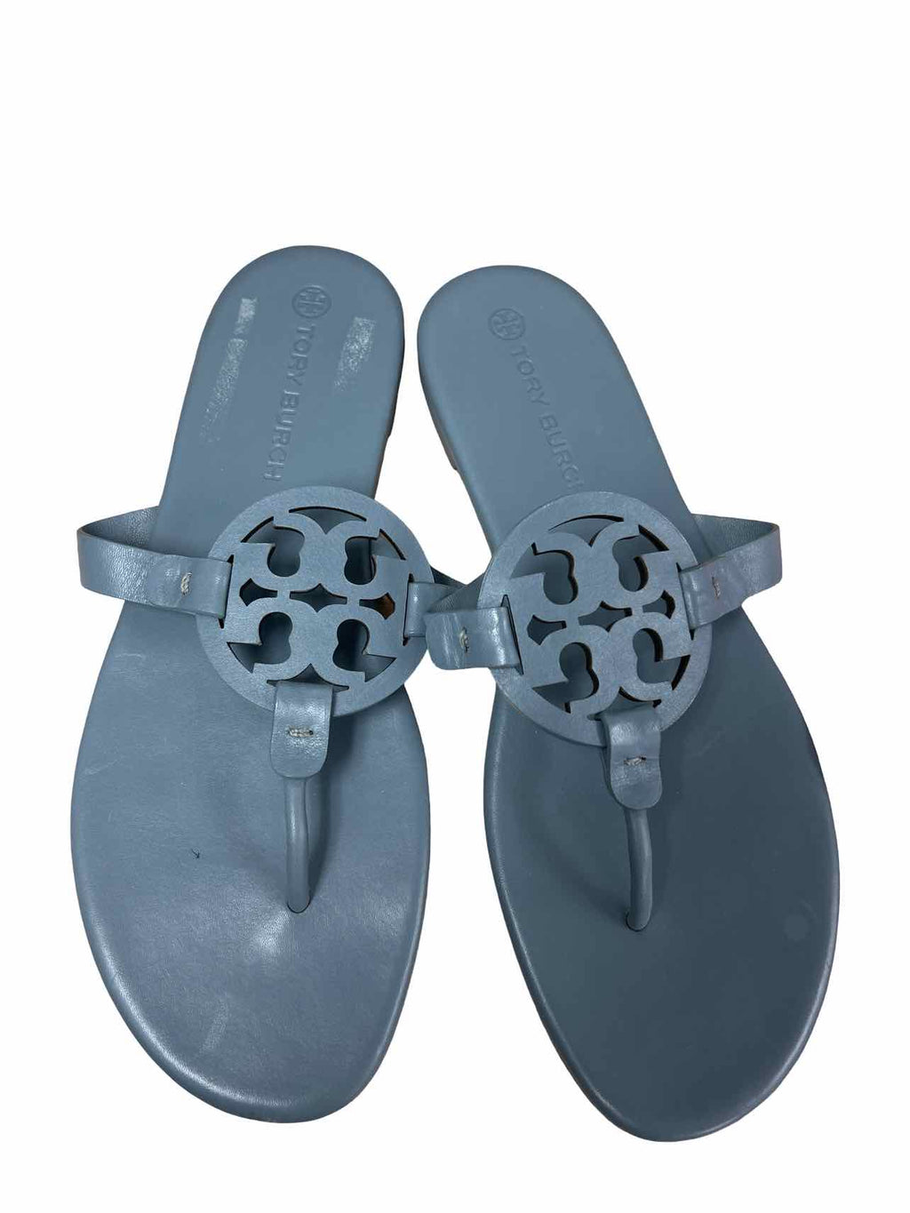 TORY BURCH LEATHER MILLER SANDAL SIZE: 11