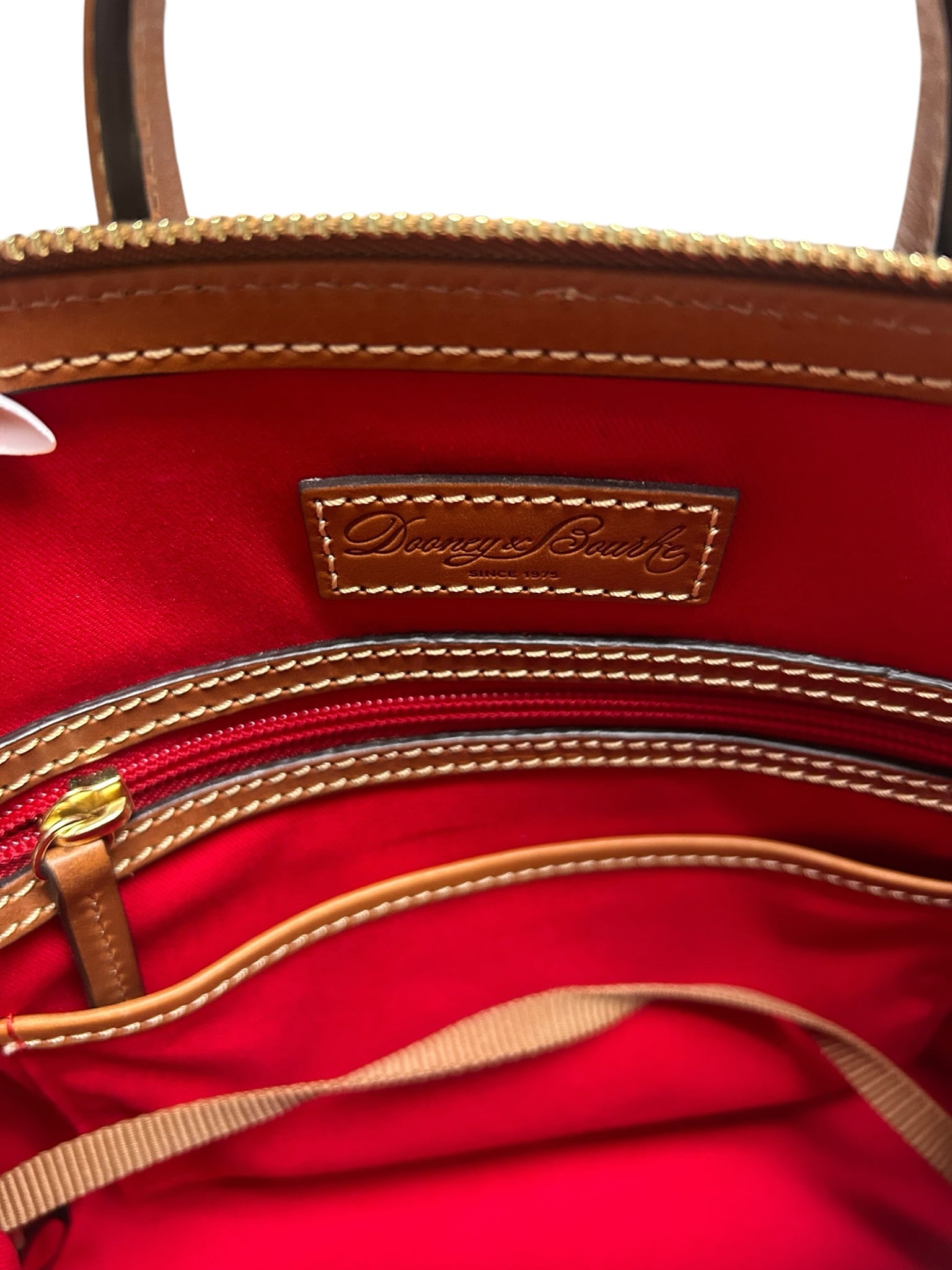 NEW DOONEY AND BOURKE WEXFORD LEATHER BACKPACK IN MIDNIGHT BLUE
