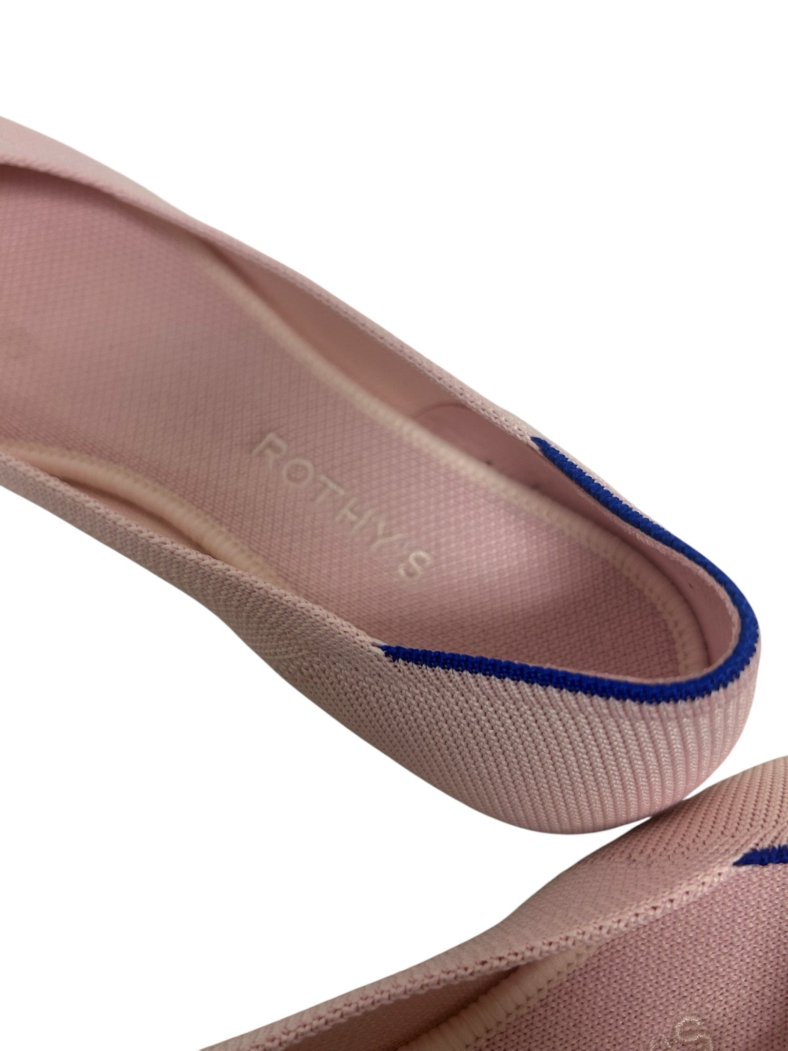 ROTHY'S TH FLAT ROUND TOE LIGHT PINK SIZE 8