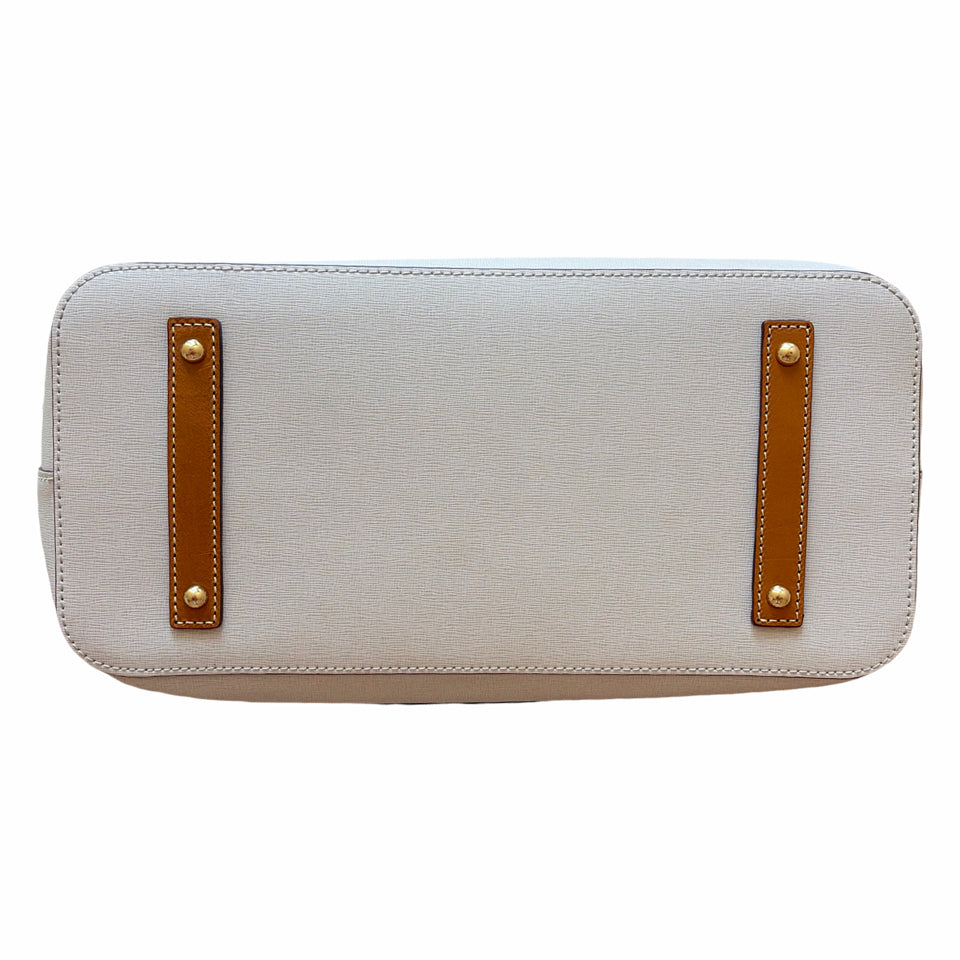 DOONEY & BOURKE TAMMY LARGE TOTE SAFFIANO "LINEN" LEATHER