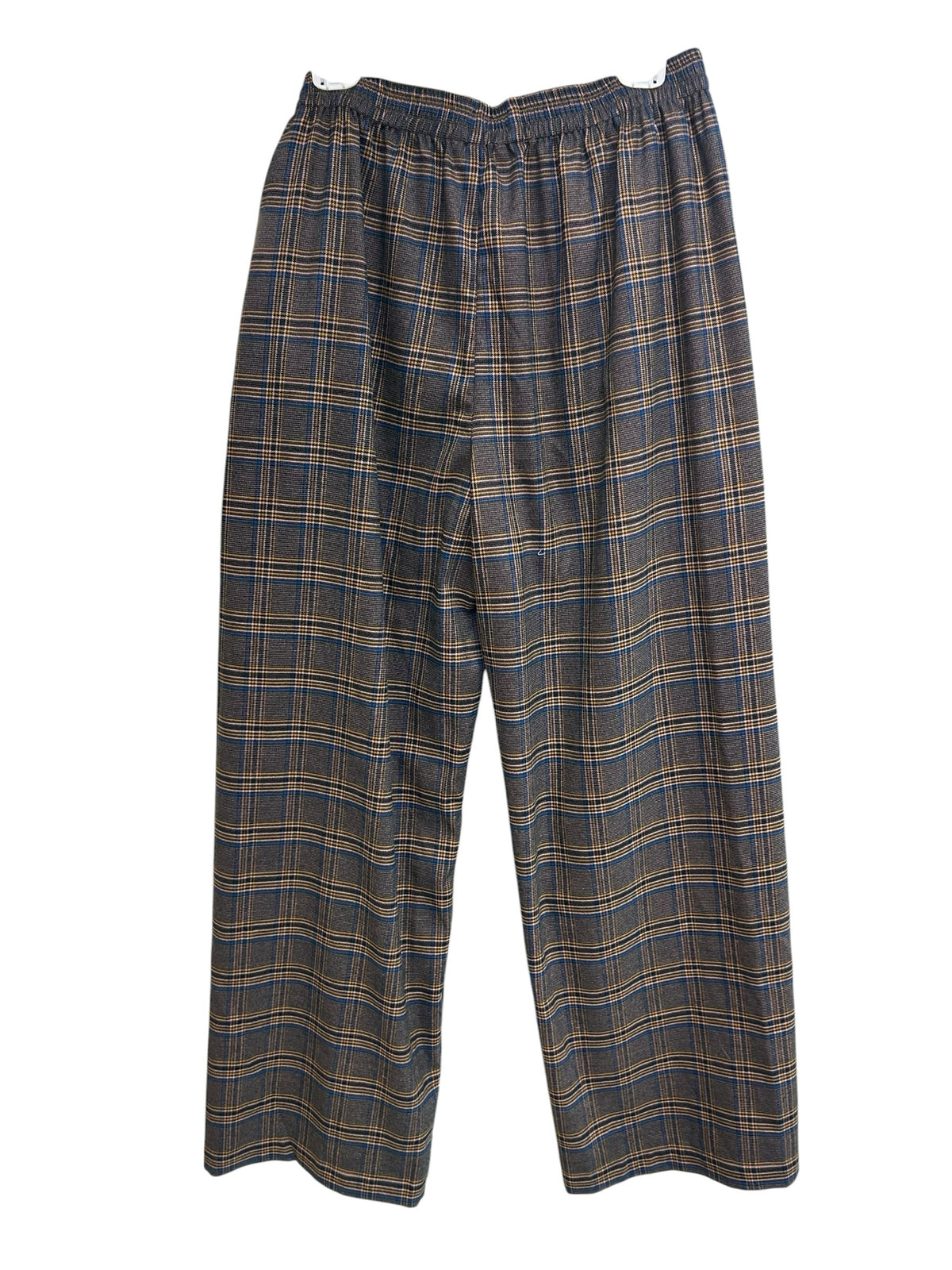 NWT ANTHROPOLOGIE COREY LYNN CALTER PLAID PULL ON PANTS SIZE XL