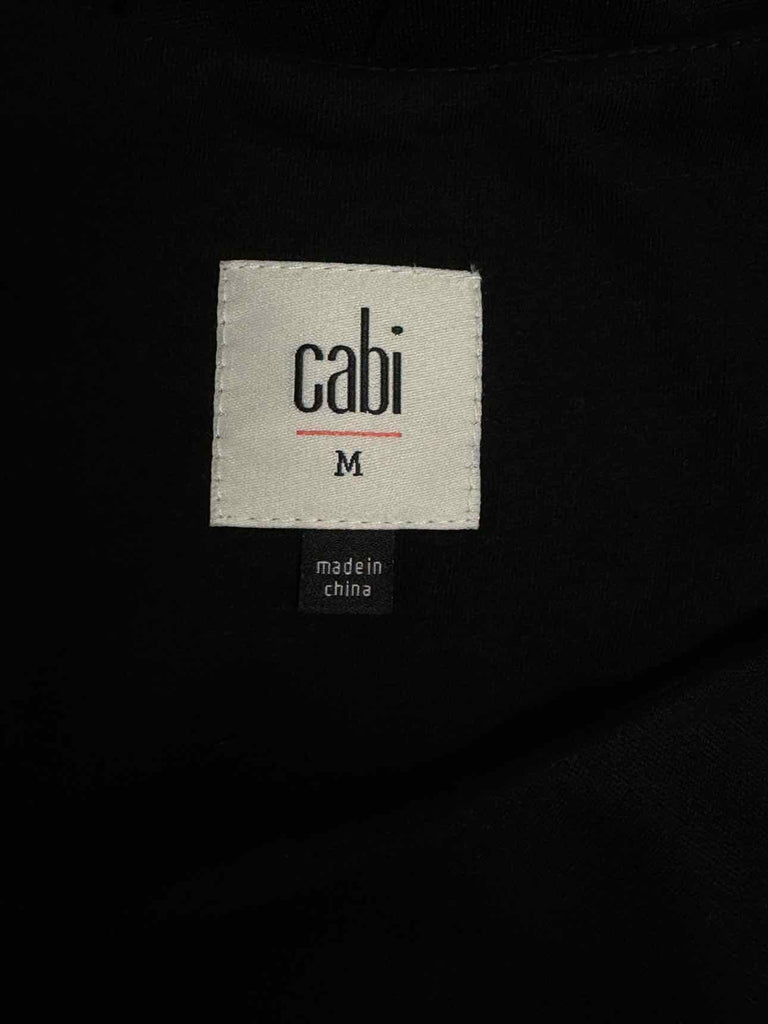 CABI 3649 PONTE SLEEVELESS BLACK DRESS SIZE M