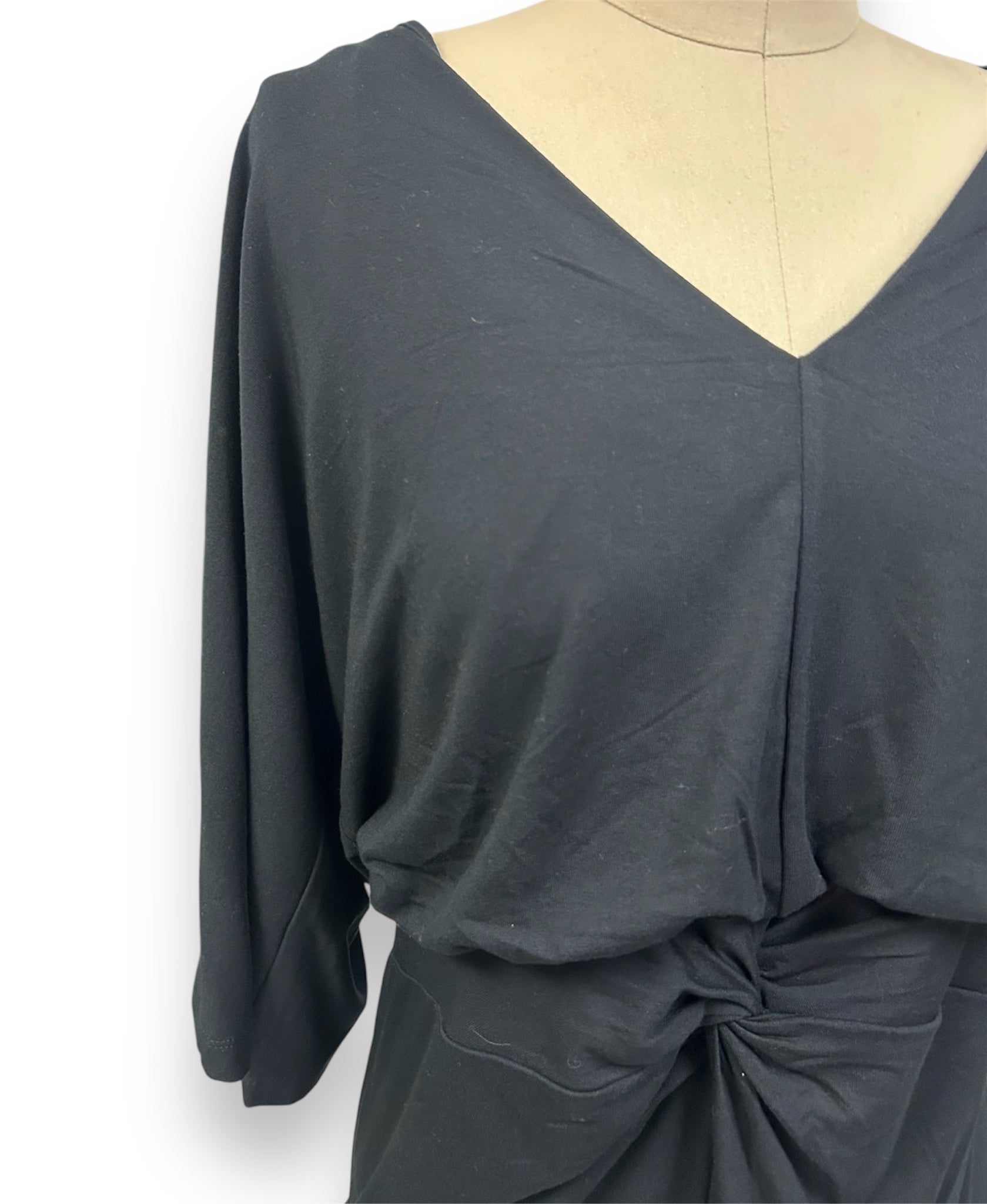 NEW! LILY PULITZER ADALYN BLACK TWIST FRONT MINI DRESS SIZE 14