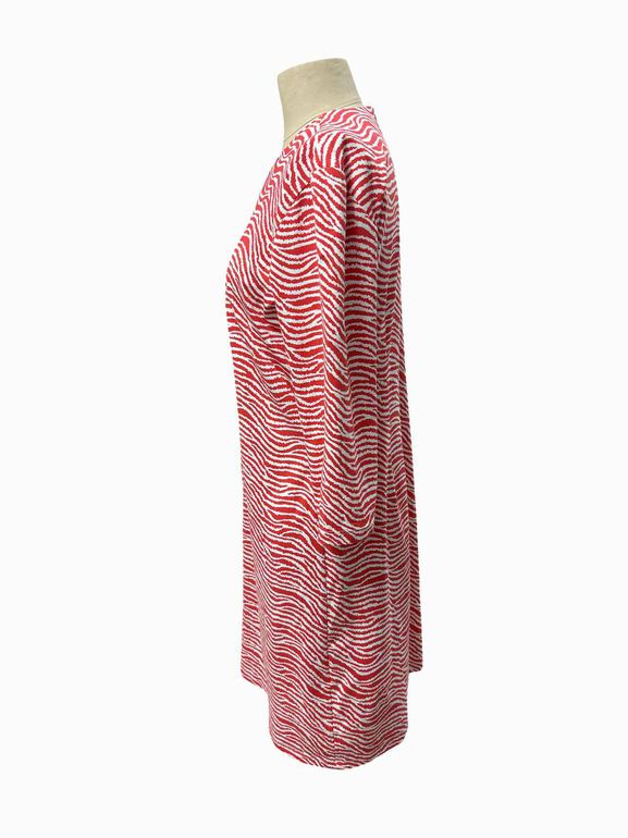 JMCLAUGHLIN SOPHIA CATALINA CLOTH RADIO WAVE DRESS SIZE: L