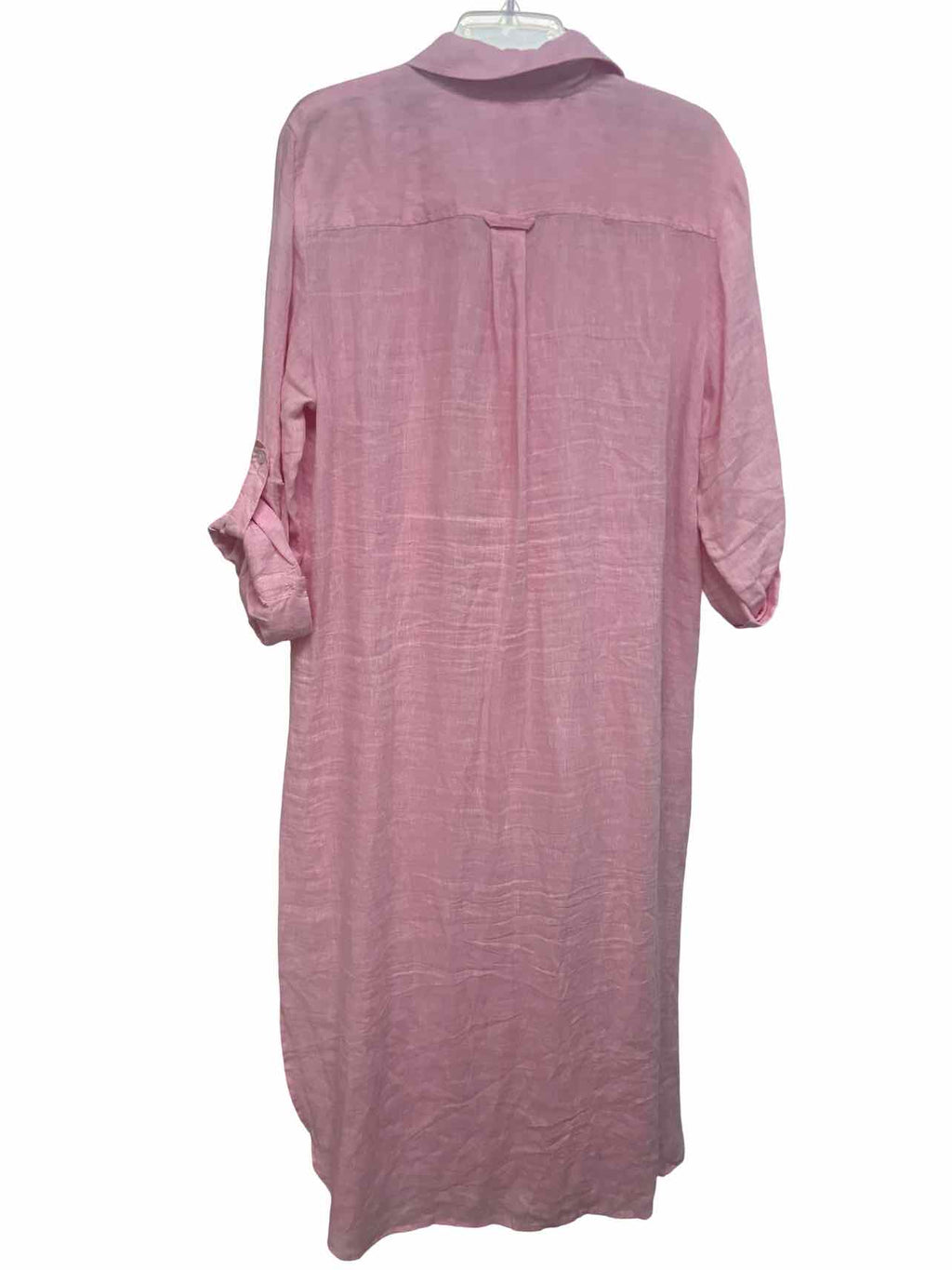 FINLEY LINEN MAXI SHIRT DRESS SIZE: XL