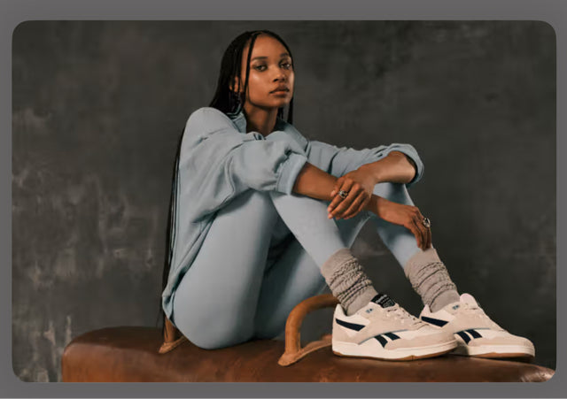 REEBOK THE SET ACTIVE COLLAB BB4000 SNEAKERS SIZE 5.5