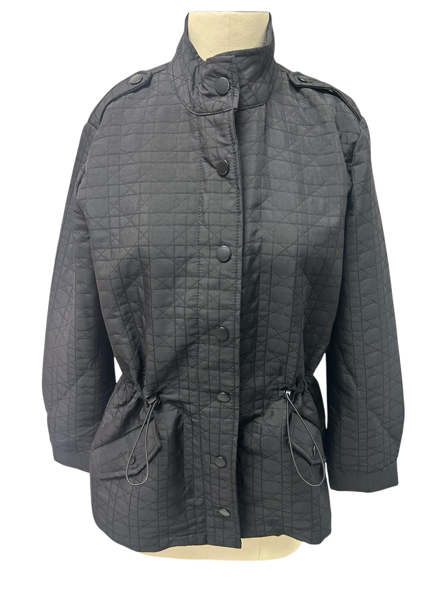 LIVERPOOL LOS ANGELES BLACK ULTILITY QUILTED JACKET SIZE XS