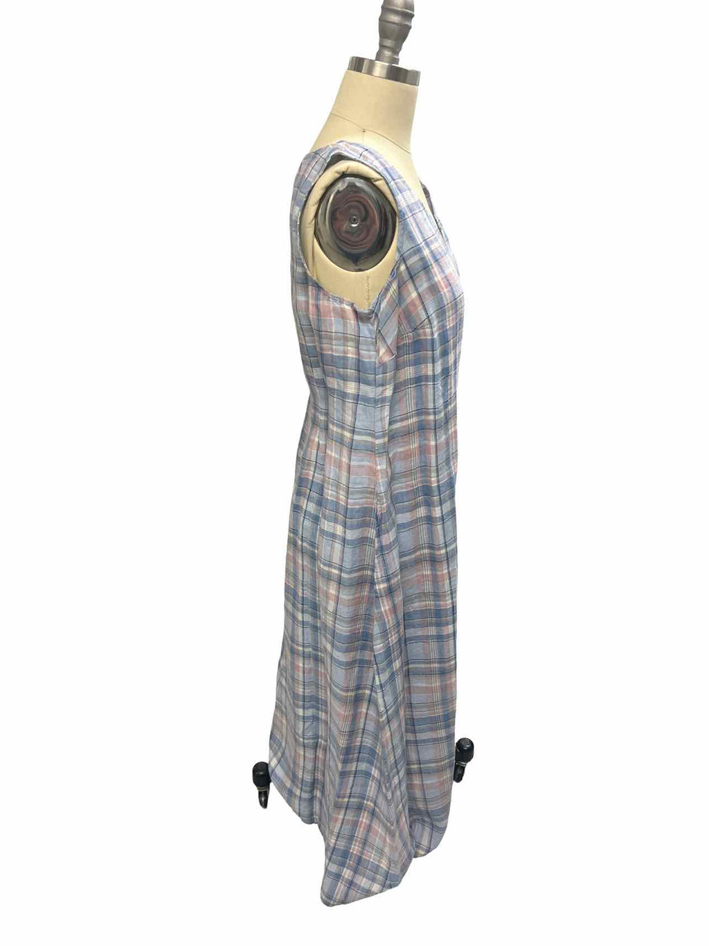 JJILL NWT LINEN PLAID MAXI SIZE: SP