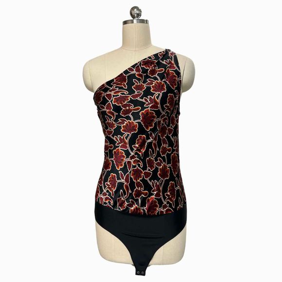 CAMI NYC NWT! DARBY BODYSUIT BAROQUE FLORAL SIZE S