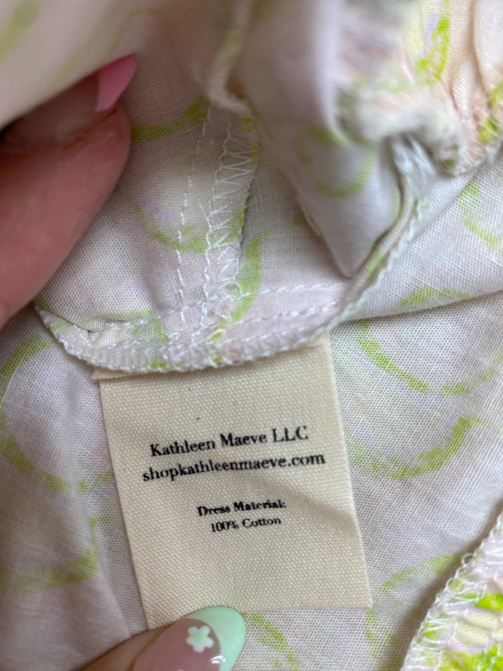 KATHLEEN MAEVE AVALON PALM BEACH CLOVER SWING DRESS SIZE M