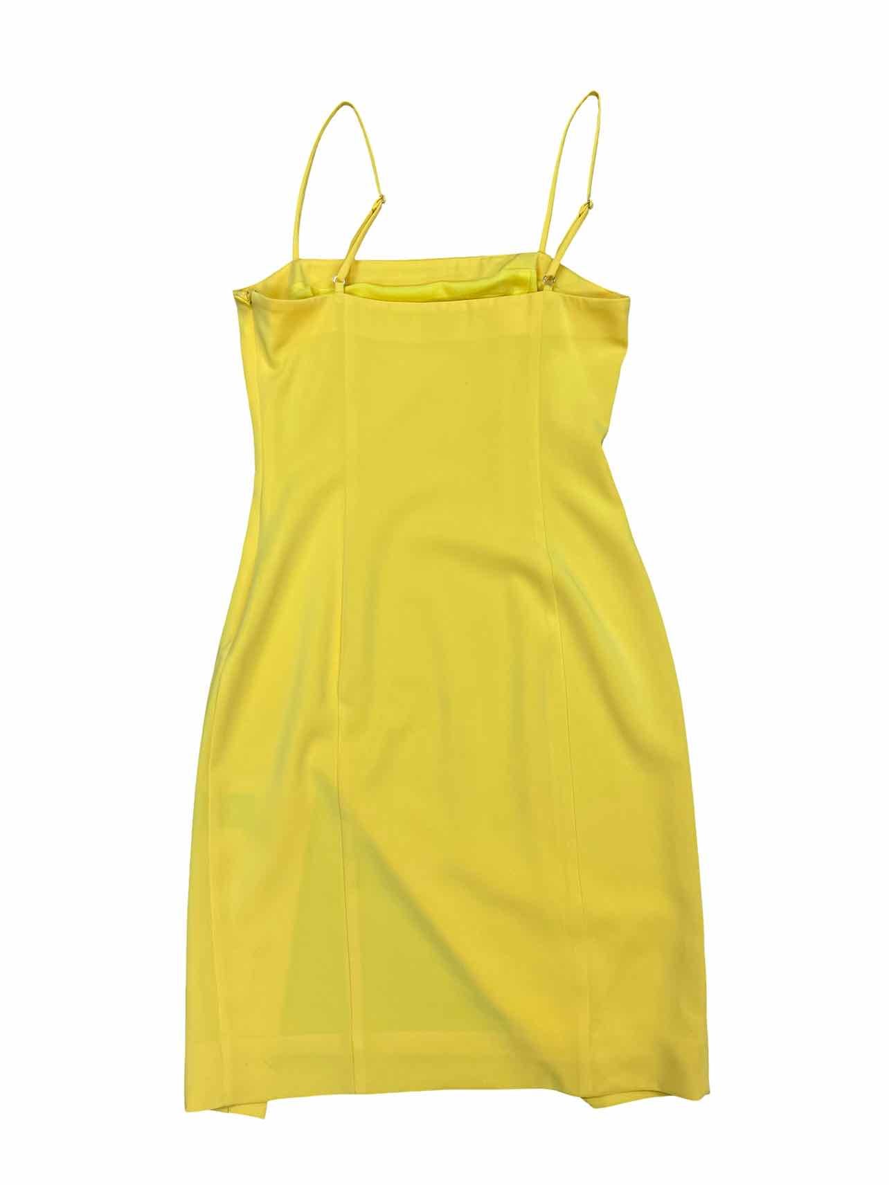 NBD COSMOPOLITAN DRESS IN CANARY SIZE: S