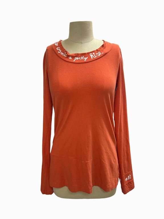 RUNDHOLZ BLACK LABEL COSMIC RISE LONG SLEEVE TOP SIZE: XS