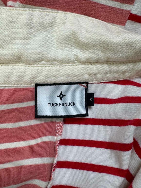 TUCKERNUCK ASHTON KNIT POLO STRIPED DRESS SIZE S
