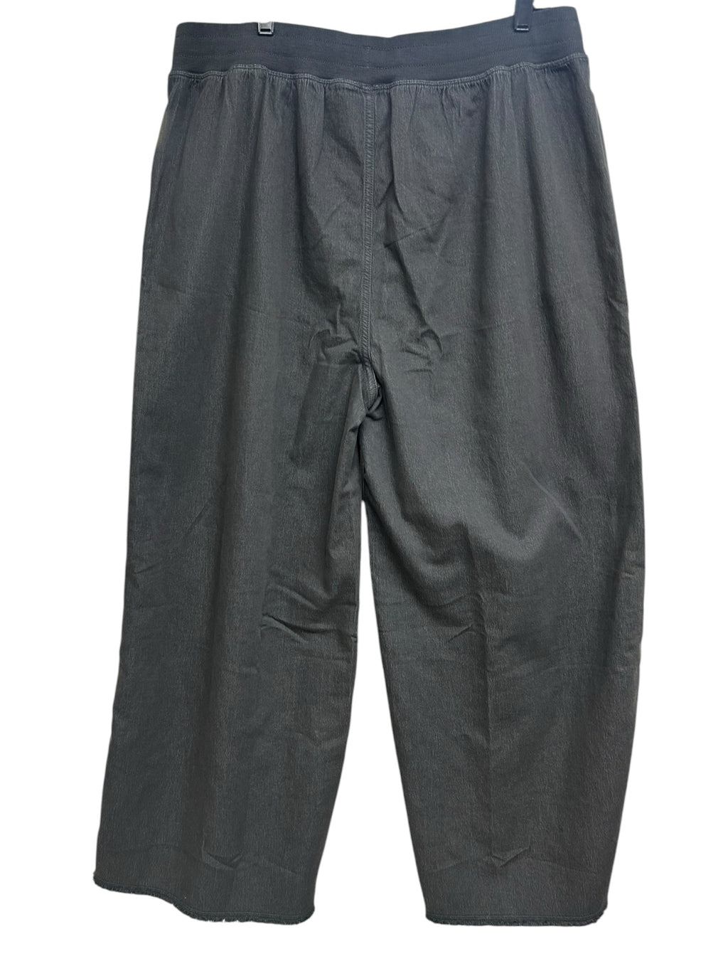 NWT AERIE GRAY SOFT LANDING WIDE LEG TROUSERS SIZE XL