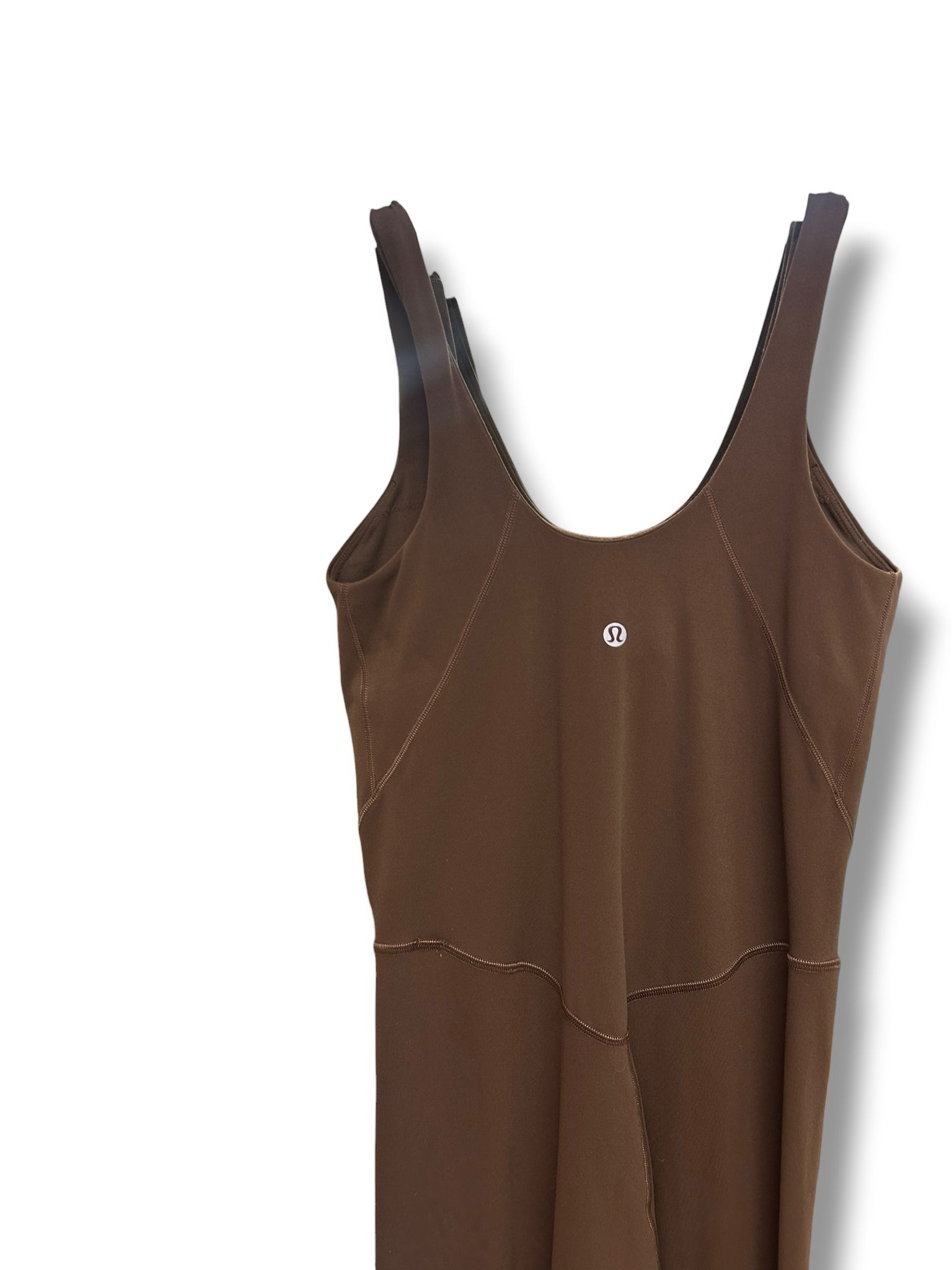 LULULEMON CHOCOLATE BROWN ALIGN BODY SUIT SIZE 6