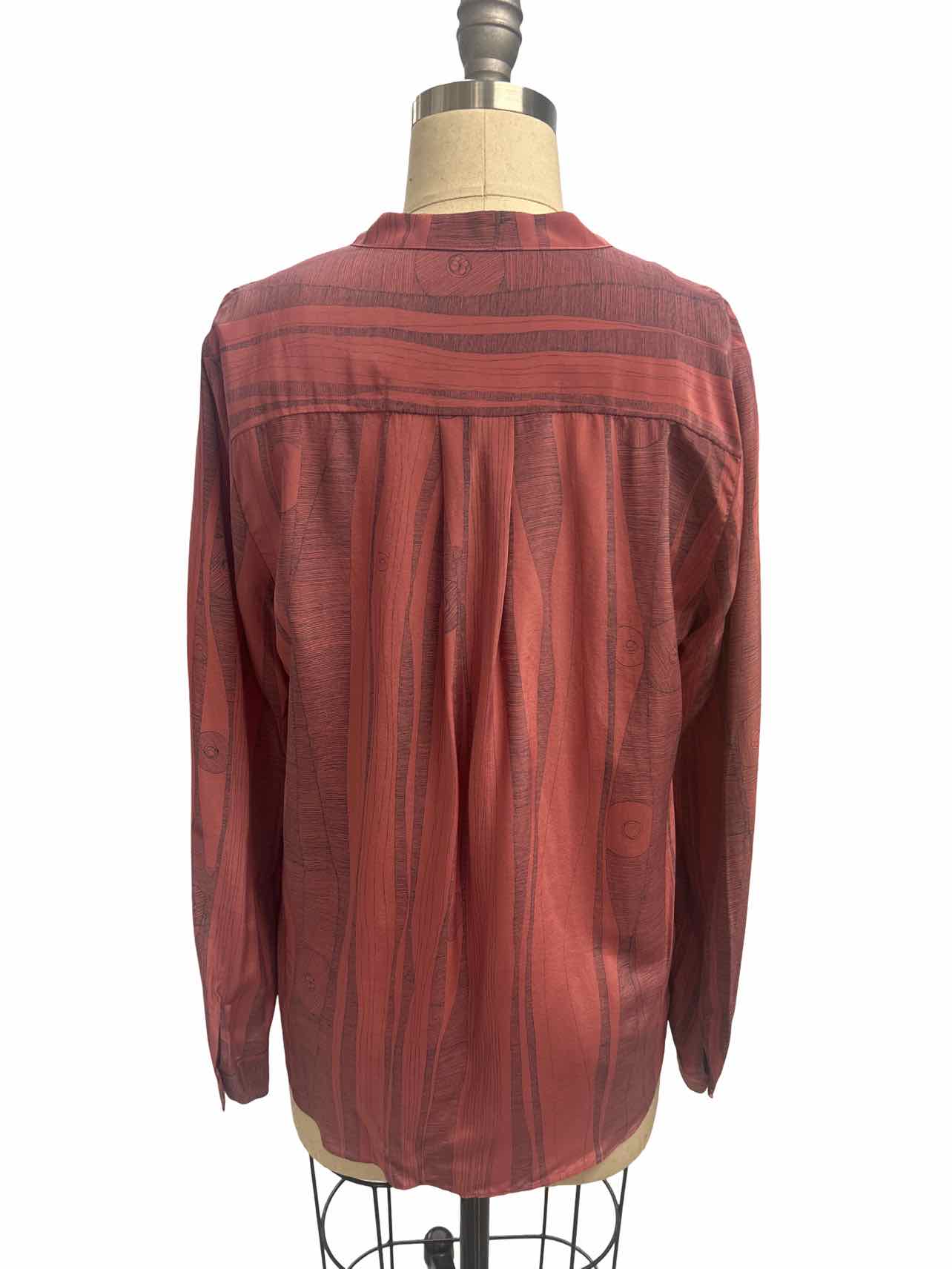 RAQUEL ALLEGRA NAROBI COTTON PANT SILK TOP SET GARMENTORY SIZE: 00