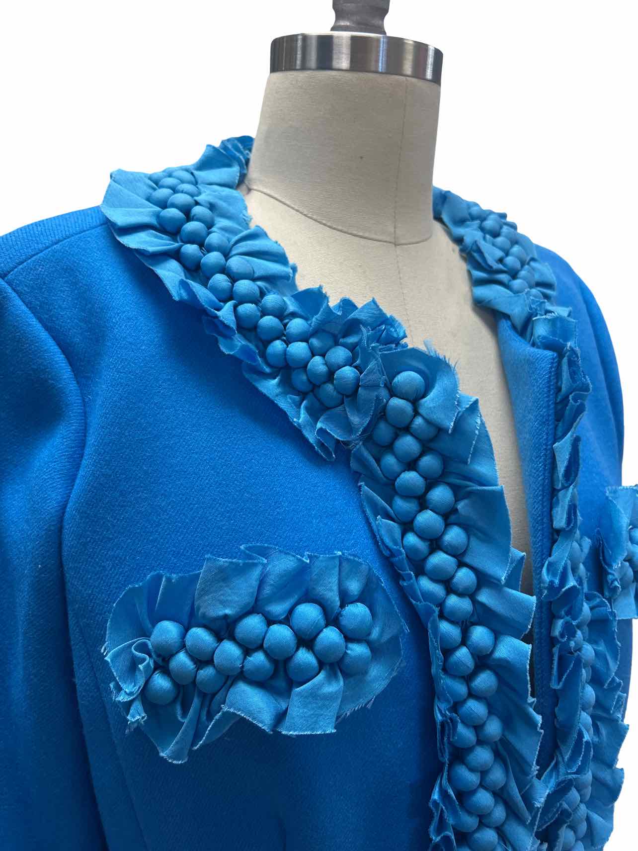 JCREW WOOL SILK BERRY TRIM ASTRID CROP SIZE: 12