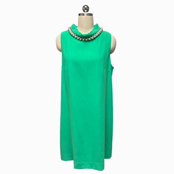 LILLY PULITZER PORTIA SOFT SHIFT KELLY GREEN DRESS SIZE 12