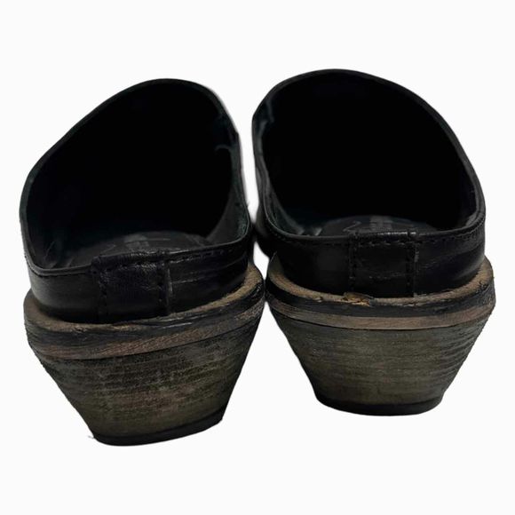 FREE PEOPLE TALLULAH LEATHER MULE SIZE: 9