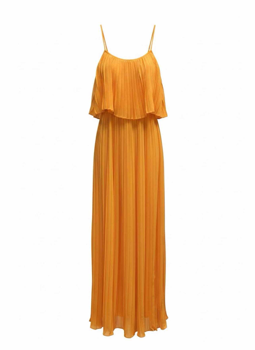 ANTHROPOLOGIE NWT IF BY SEA STRAPPY ACCORDION MAXI DRESS SIZE: M