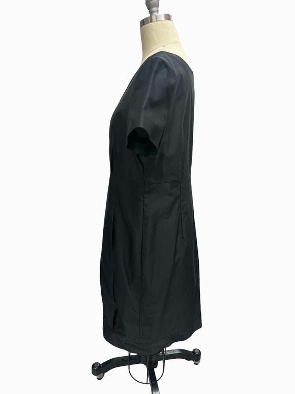 GABRIELLE STREHLE TAFFETA LIKE TAILORED DRESS SIZE: 10