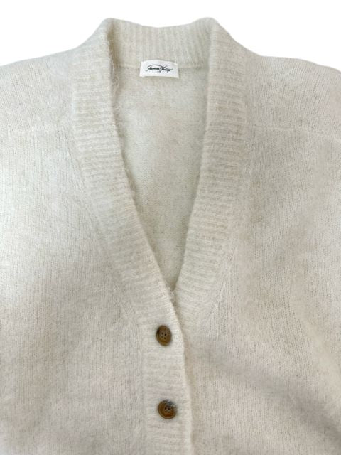 AMERICAN VINTAGE FOUBAY OVERSIZED CARDIGAN SWEATER ALPACA WOOL BLEND