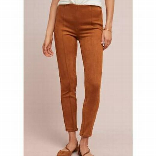 ANTHROPOLOGIE NEW! FAUX SUEDE LEGGING SIZE: 27