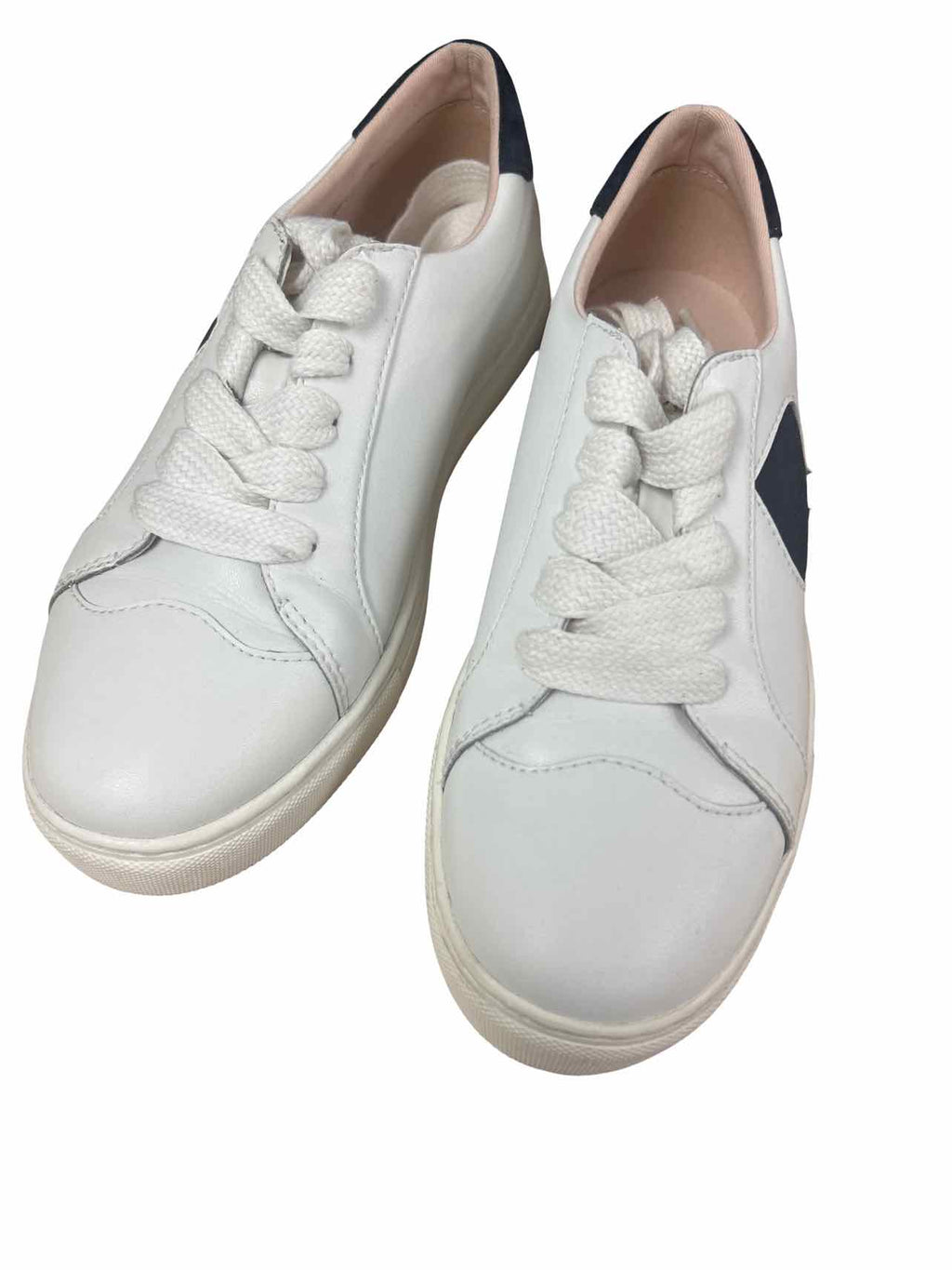KATE SPADE FEZ SPADE LOGO LEATHER SNEAKER SIZE: 7.5