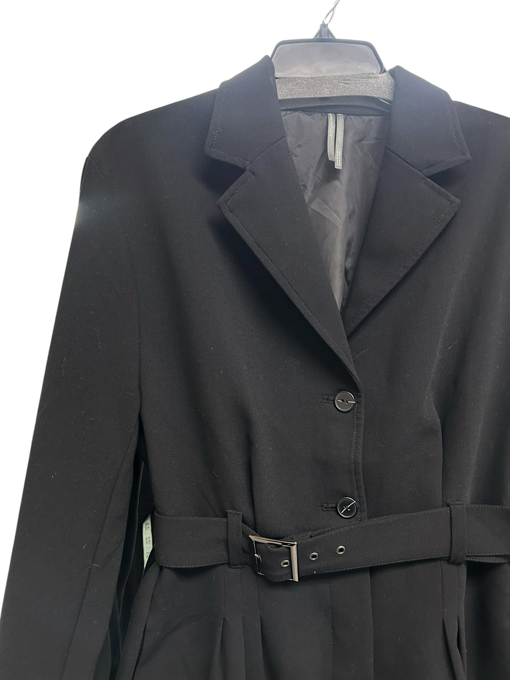 ANTHROPOLOGIE BY ANTHROPOLOGIE BLACK BELTED BLAZER SHORT ROMPER SIZE SMALL - WEARHOUSE  CONSIGNMENT