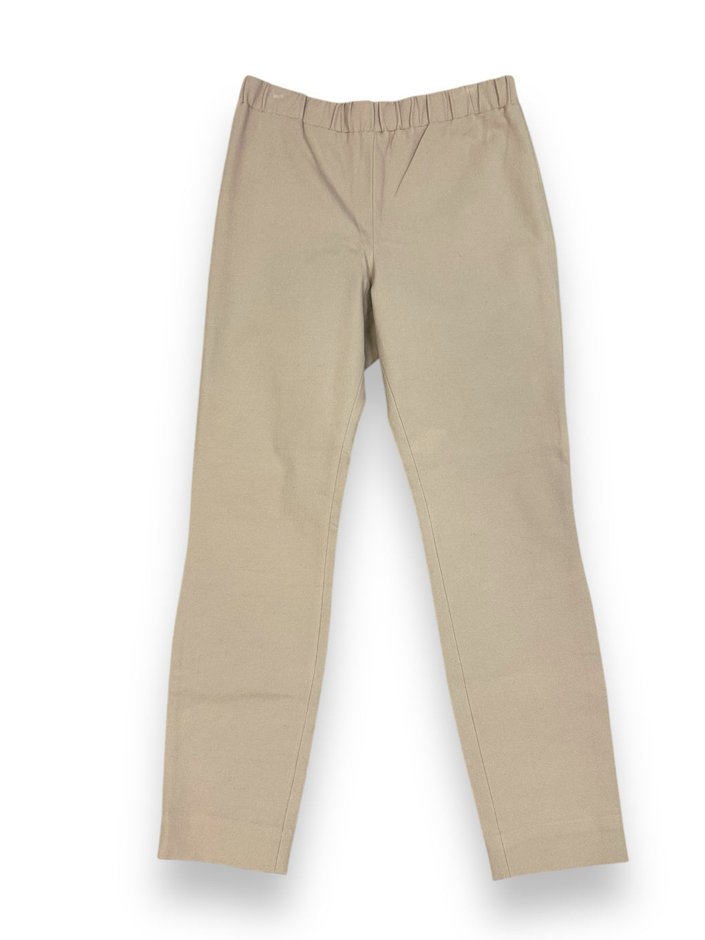 NWT COS TAN KHAKI SLIM PULL ON ELASTIC WAIST PANTS SIZE 10