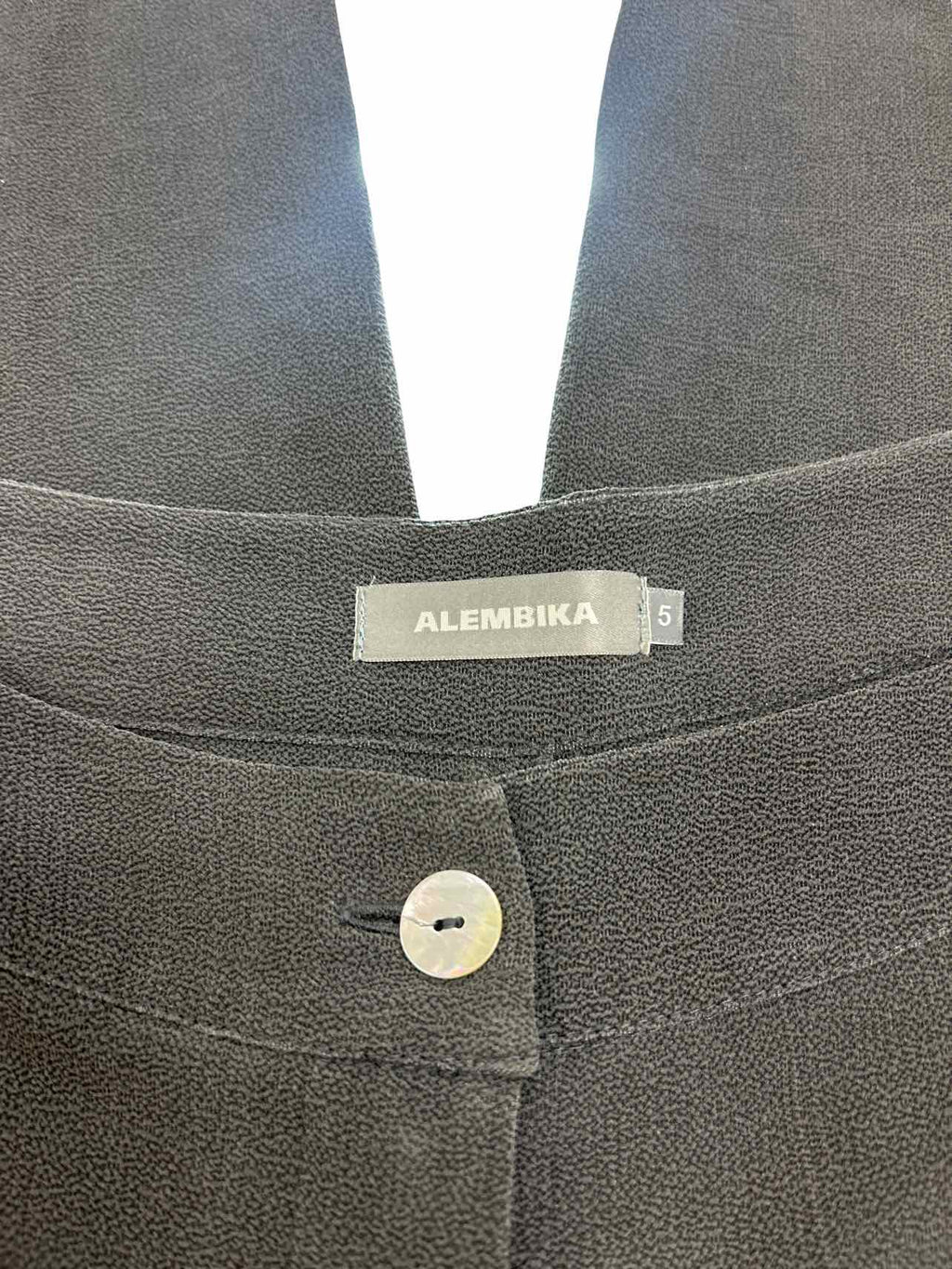 ALEMBIKA CREPE WIDE LEG FLOWY PANTS SIZE 5