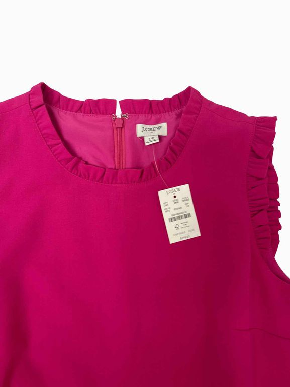 JCREW Size 12 HOT PINK WDRESS