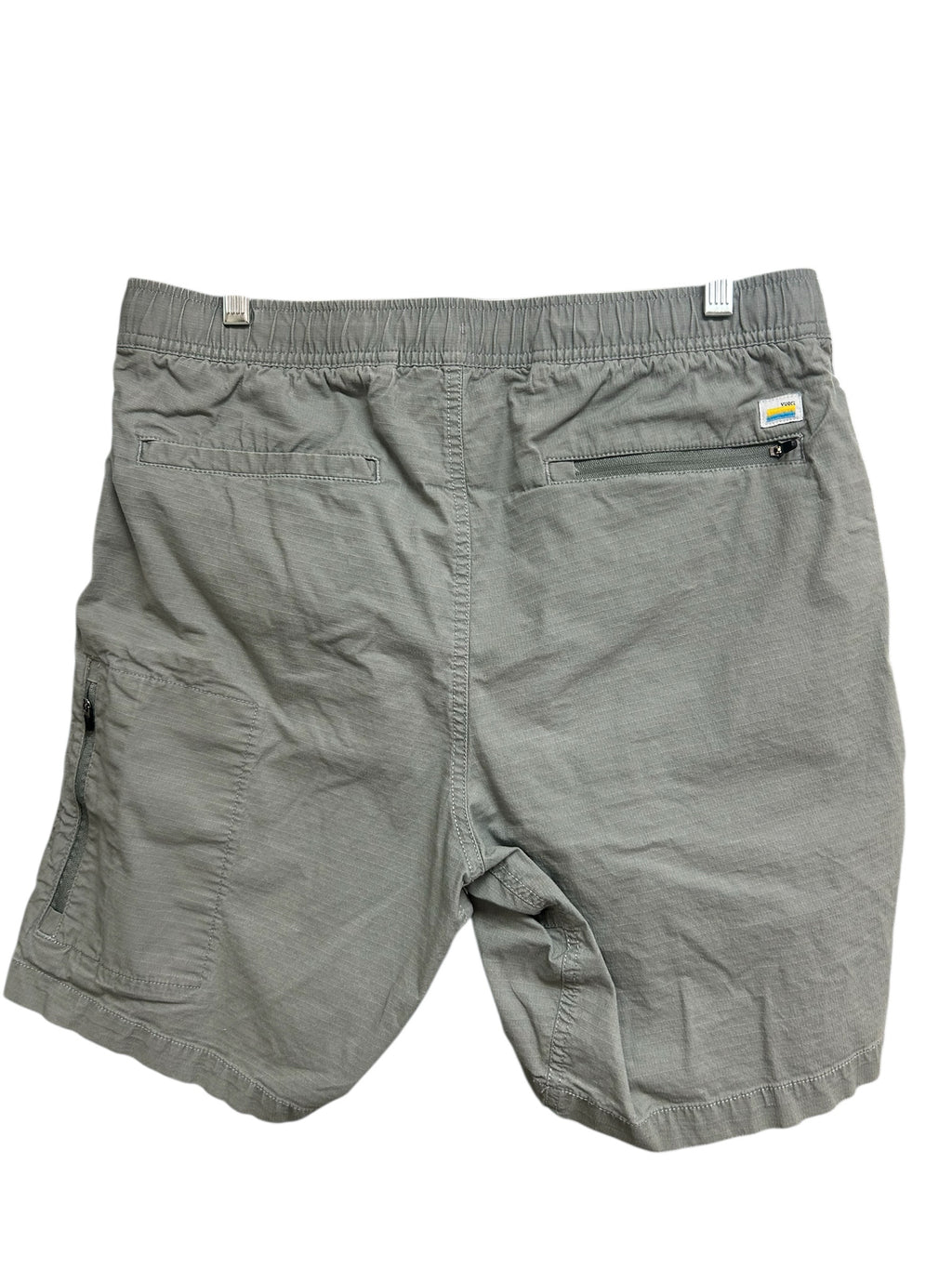 VUORI MEN'S DURATERRA RIPSTOP ORGANIC COTTON SHORTS V370 SIZE MEDIUM