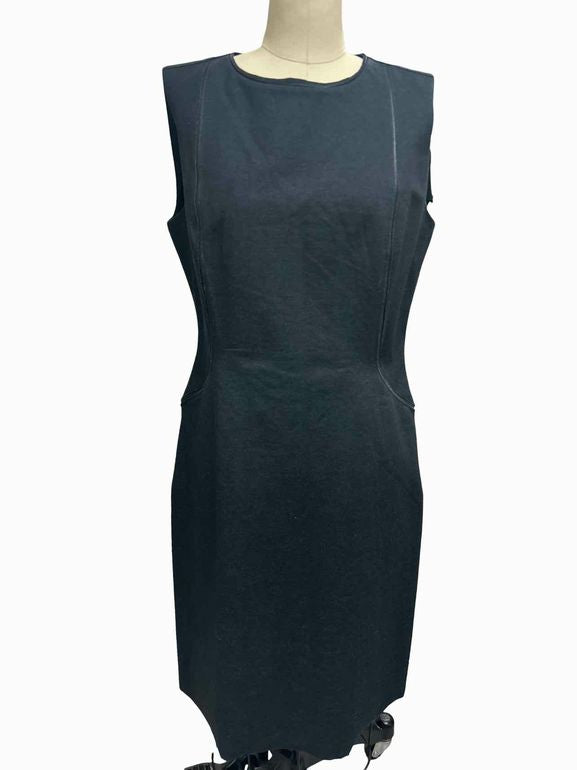 TAHARI ZIPPER ACCENT BENTLEY DRESS SIZE: 12