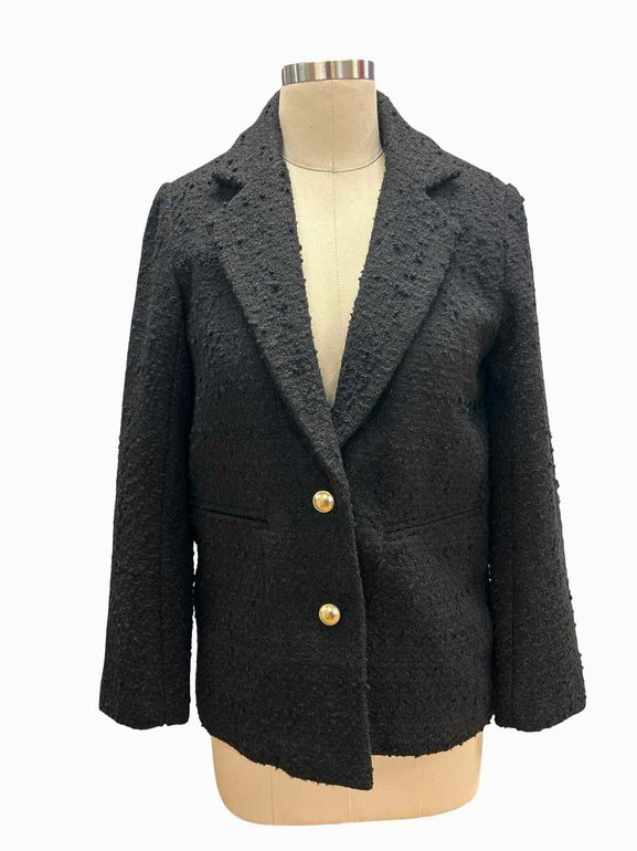 ABERCROMBIE AND FITCH NWT BOUCLE BLAZER CAPSULE COLLECTION SIZE: XSP