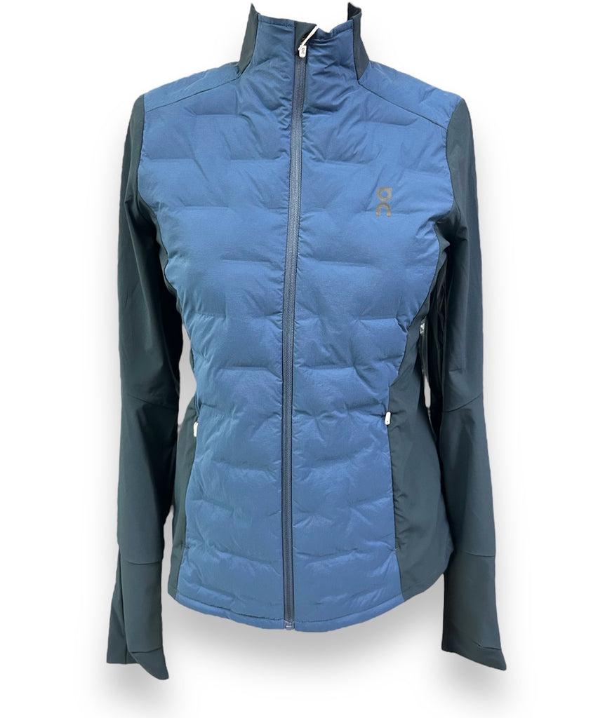 NEW! ON CLOUD WOMEN'S BLUE TWO TONE CLIMATE FULL ZIP JACKET SIZE SMALL