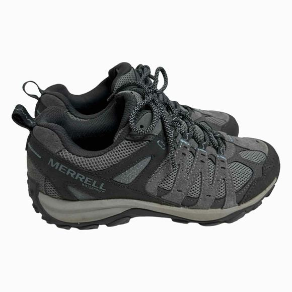 MERRELL ACCENTOR 3 WATERPROOF HIKING GRAY SNEAKER SIZE 8.5